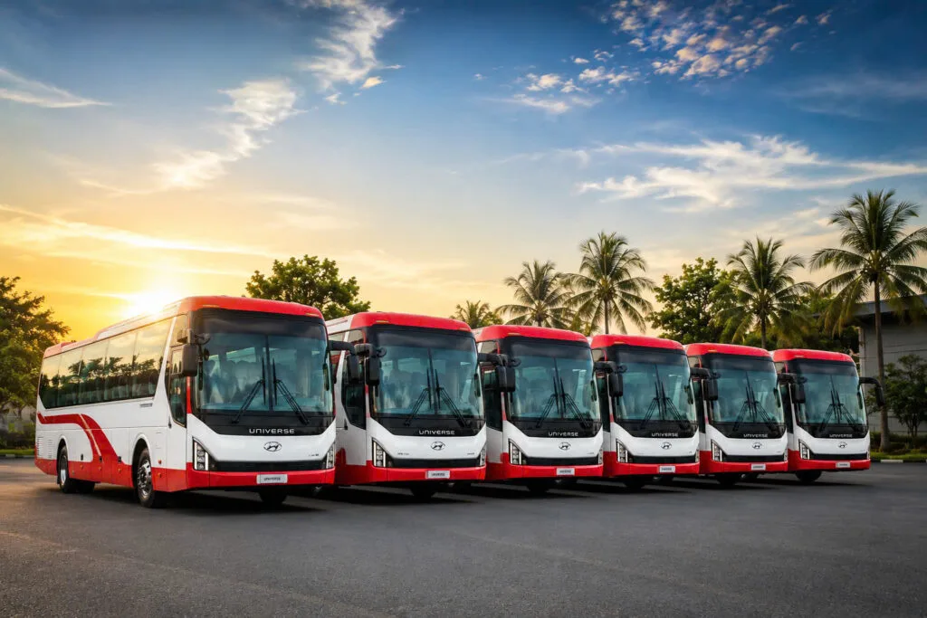 Thuê xe 29 chỗ có tài xế minhlecar.vn